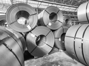 Оцинковані рулони на складі