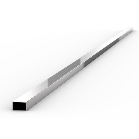 Труба профільна полірована нержавіюча 80х40х2,0 AISI 304 - Хмельницький