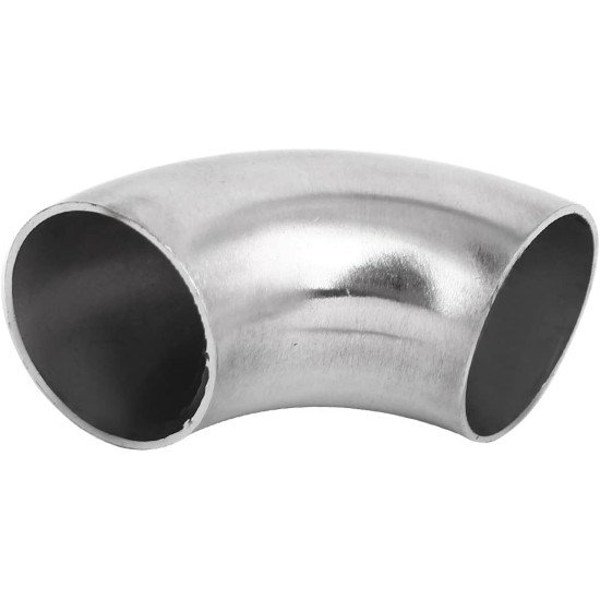 Отвод нержавеющий полированный   33,7х1,5  (R=38,0мм)